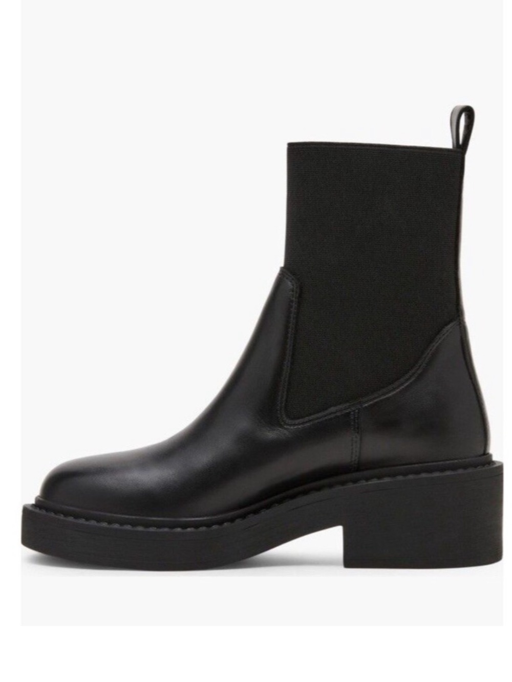 Blondo Frankie Black Leather Waterproof Chelsea Boots Size 9 NEW